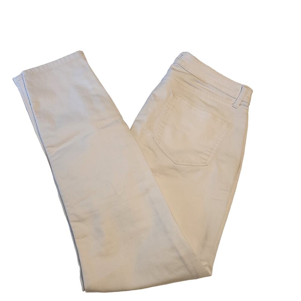 Vinyard Vines White High Rise Skinny Ankle Length Cropped Jeans, size 30, or 10